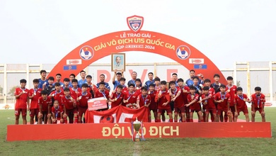 PVF thắng giòn giã, vô địch VCK U15 Quốc gia 2024