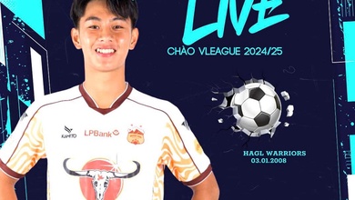 Cầu thủ 16 tuổi chào sân V.League trong ngày HAGL thắng tưng bừng