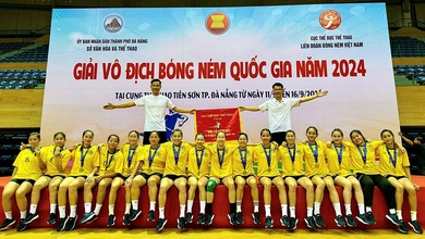 Hà Nội và TP. HCM tạo ra 2 trận chung kết nghẹt thở ở giải vô địch bóng ném quốc gia 2024