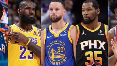 Câu lạc bộ lương 500 triệu đô la Mỹ ở NBA: Những anh tài nào góp mặt?