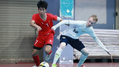 Việt Nam bất bại trước Nga ở hai trận giao hữu U19 futsal