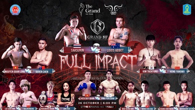 Nguyễn Doãn Long đối đầu võ sĩ Úc tại sự kiện võ thuật Grand Strikeforce Vol 1: Full Impact