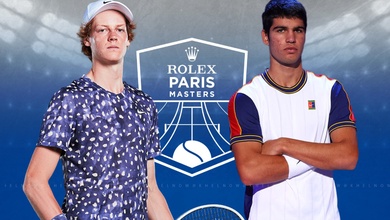 Lịch thi đấu tennis Paris Masters 2024 hôm nay mới nhất