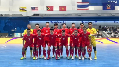 Futsal Việt Nam thắng đậm, vẫn xếp sau Thái Lan