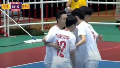 Vùi dập Brunei, futsal Việt Nam chờ tin vui từ… Thái Lan