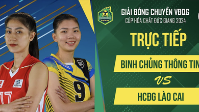 Link trực tiếp giải bóng chuyền VĐQG ngày 7/11: Nảy lửa BTL Thông Tin vs Hoá chất Đức Giang