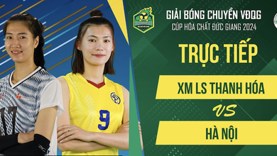 Link trực tiếp giải bóng chuyền VĐQG ngày 8/11: Thanh Hoá vs Hà Nội