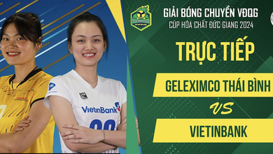 Link trực tiếp giải bóng chuyền VĐQG ngày 8/11: Vietinbank vs Geleximco Thái Bình