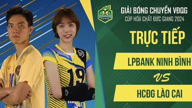 Link trực tiếp giải bóng chuyền VĐQG ngày 9/11: Hoá chất Đức Giang vs LP Bank Ninh Bình