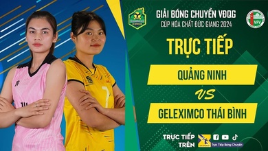 Link trực tiếp giải bóng chuyền VĐQG ngày 14/11: Geleximco Thái Bình vs Quảng Ninh