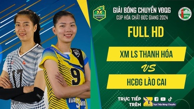 Link trực tiếp Bán Kết giải bóng chuyền VĐQG ngày 15/11: Thanh Hoá vs Hoá chất Đức Giang