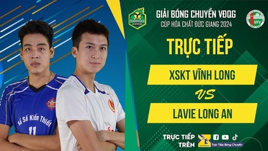 Link trực tiếp giải bóng chuyền VĐQG ngày 22/11: XSKT Vĩnh Long vs Lavie Long An