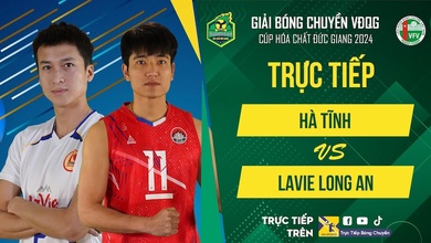 Link trực tiếp vòng Trụ Hạng giải bóng chuyền VĐQG ngày 30/11: Hà Tĩnh vs Lavie Long An