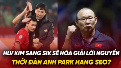 HLV Kim Sang Sik sẽ hóa giải lời nguyền thời đàn anh Park Hang Seo?