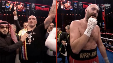 Oleksandr Usyk không cho Tyson Fury phục hận