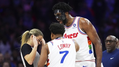 Chuyện lạ ở NBA: Joel Embiid và đồng đội bị đuổi, sau đó trọng tài mời một người thi đấu tiếp