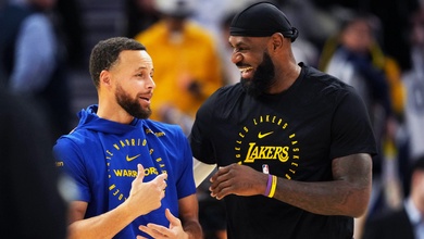 LeBron James cùng Stephen Curry làm nên lịch sử sau cuộc thư hùng Lakers vs Warriors mãn nhãn