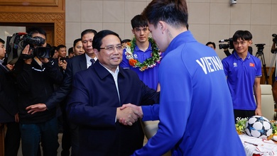 Thủ tướng gặp mặt chúc mừng tuyển Việt Nam vô địch ASEAN Cup 2024