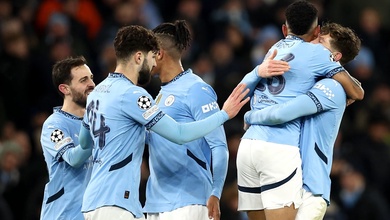 Bảng xếp hạng Champions League 2024/25: Man City thoát hiểm