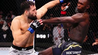 Kết quả UFC Fight Night: Nassourdine Imavov hạ knockout Israel Adesanya 