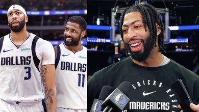 Anthony Davis "bị sốc nhưng hào hứng" với khởi đầu mới tại Dallas, bất ngờ nhắc đến Kyrie Irving