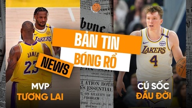 Bản tin bóng rổ ngày 14/2: Bronny James được gọi là "MVP" và cú sốc đầu đời của tân binh Dalton Knecht