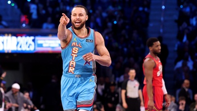 Kết quả NBA All-Star 2025: Đội hình "anh già" Stephen Curry, LeBron James cùng các đổng đội vô địch