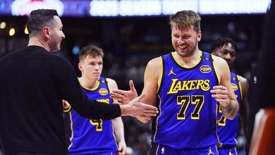 Luka Doncic và Los Angeles Lakers sẵn sàng gặp Dallas sau bom tấn chuyển nhượng rung chuyển NBA