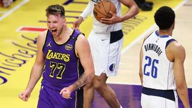 Luka Doncic "phục thù" thành công Dallas Mavericks, đi vào lịch sử Lakers với triple-double