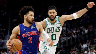 Thắng đậm ĐKVĐ Boston Celtics, “ngựa ô” Detroit Pistons tiếp tục thăng hoa khó tin