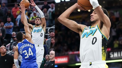 Tuyệt phẩm game-winner “4 điểm” của Tyrese Haliburton: Cảm hứng từ bóng bầu dục đến NBA