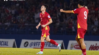 Trực tiếp Việt Nam 5-0 Lào: Quang Hải lập công