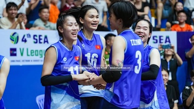 Giải bóng chuyền SEA V.League được FIVB công nhận bước tiến lịch sử