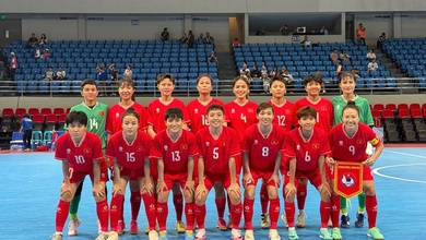 Lịch thi đấu của futsal nữ Việt Nam tại futsal châu Á 2025