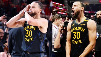 Buddy Hield cùng Stephen Curry "chúc Rockets ngủ ngon", Warriors đi tiếp tại NBA Playoffs 2025