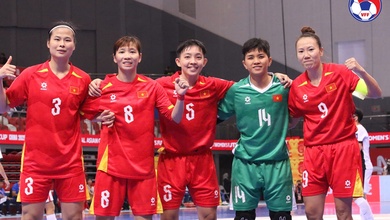 Mới thắng trận đầu, futsal nữ Việt Nam rộng cửa vào tứ kết châu Á