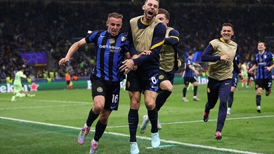 Inter vào chung kết Champions League với số phút bị dẫn bàn ít nhất