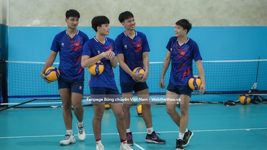 Đội tuyển bóng chuyền nam đặt chân tới Nhật Bản sẵn sàng cho AVC Champions League