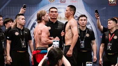 Trực tiếp LION Championship 22: Phạm Công Minh bảo vệ đai trước Zakhar Dmitrychenka