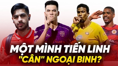 Đua Vua phá lưới V.League 2025: Một mình Tiến Linh “cân” các ngoại binh?