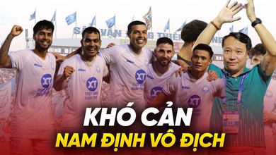 Khó cản Nam Định vô địch V.League 2025