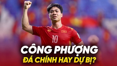 Trở lại tuyển Việt Nam: Công Phượng đá chính hay dự bị?