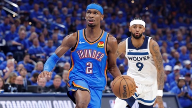 Mừng danh hiệu MVP, Shai Gilgeous-Alexander đưa OKC lên dẫn 2-0 ở chung kết miền Tây NBA Playoffs 2025