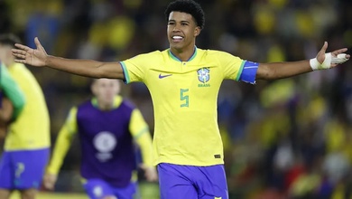 Andrey Santos, người kế thừa của Casemiro ở tuyển Brazil là ai?
