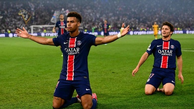 Với 3 thống kê này, Desire Doue đã làm nên lịch sử ở Champions League