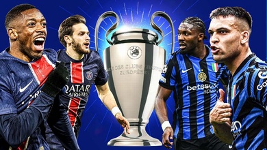 Trực tiếp bóng đá cúp C1 hôm nay giữa PSG vs Inter trên kênh nào?
