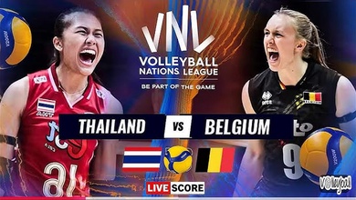 Link trực tiếp giải bóng chuyền VNL 2025 hôm nay: Thái Lan vs Bỉ