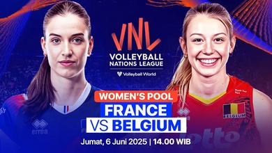 Link trực tiếp giải bóng chuyền VNL 2025 hôm nay: Pháp vs Bỉ