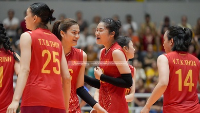 Bảng xếp hạng giải bóng chuyền nữ AVC Nations Cup 2025 mới nhất