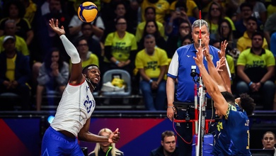 Lịch thi đấu bóng chuyền nam VNL 2025 ngày 14/6: Tâm điểm Ukraine vs Brazil